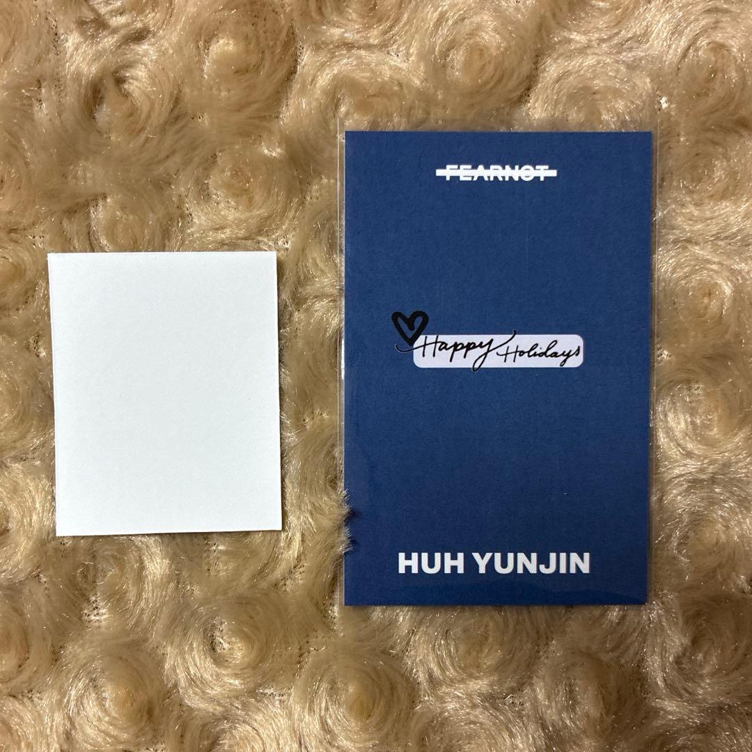 LE SSERAFIM ユンジン サノク クリスマス トレカ ステッカー - メルカリ