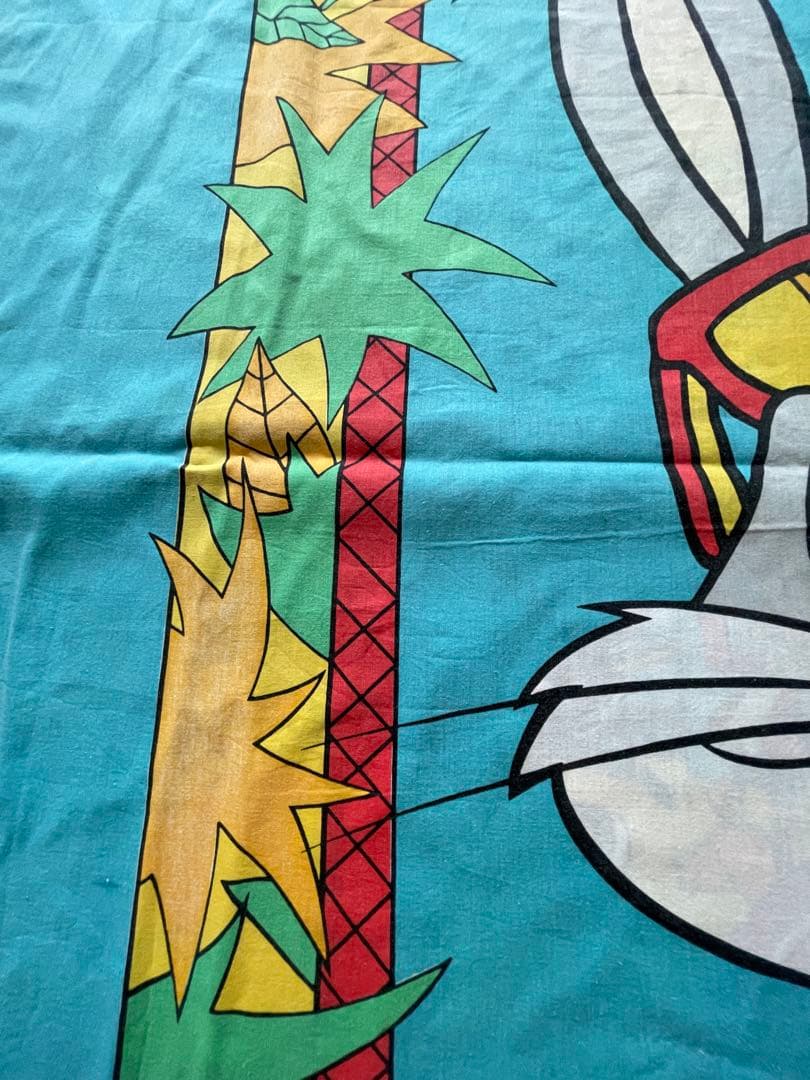 ビンテージシーツ　バックスバニー　カバー