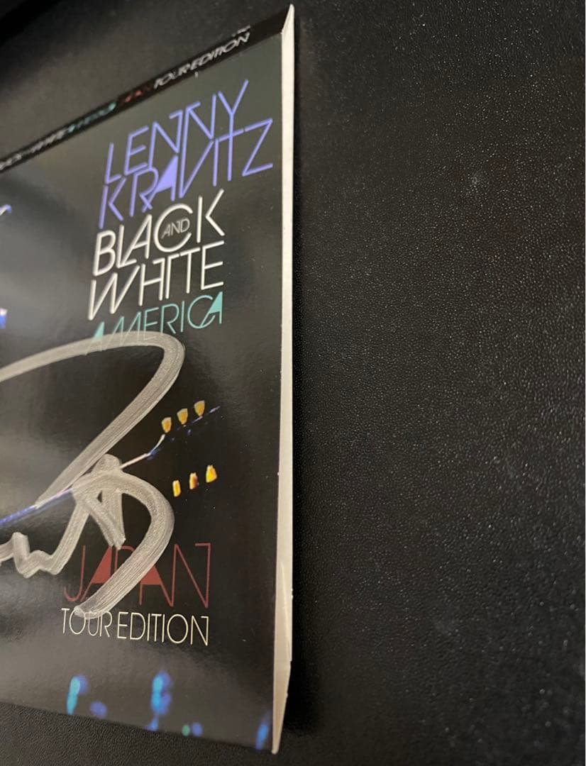 【激レア 美品】レニークラヴィッツ直筆サイン