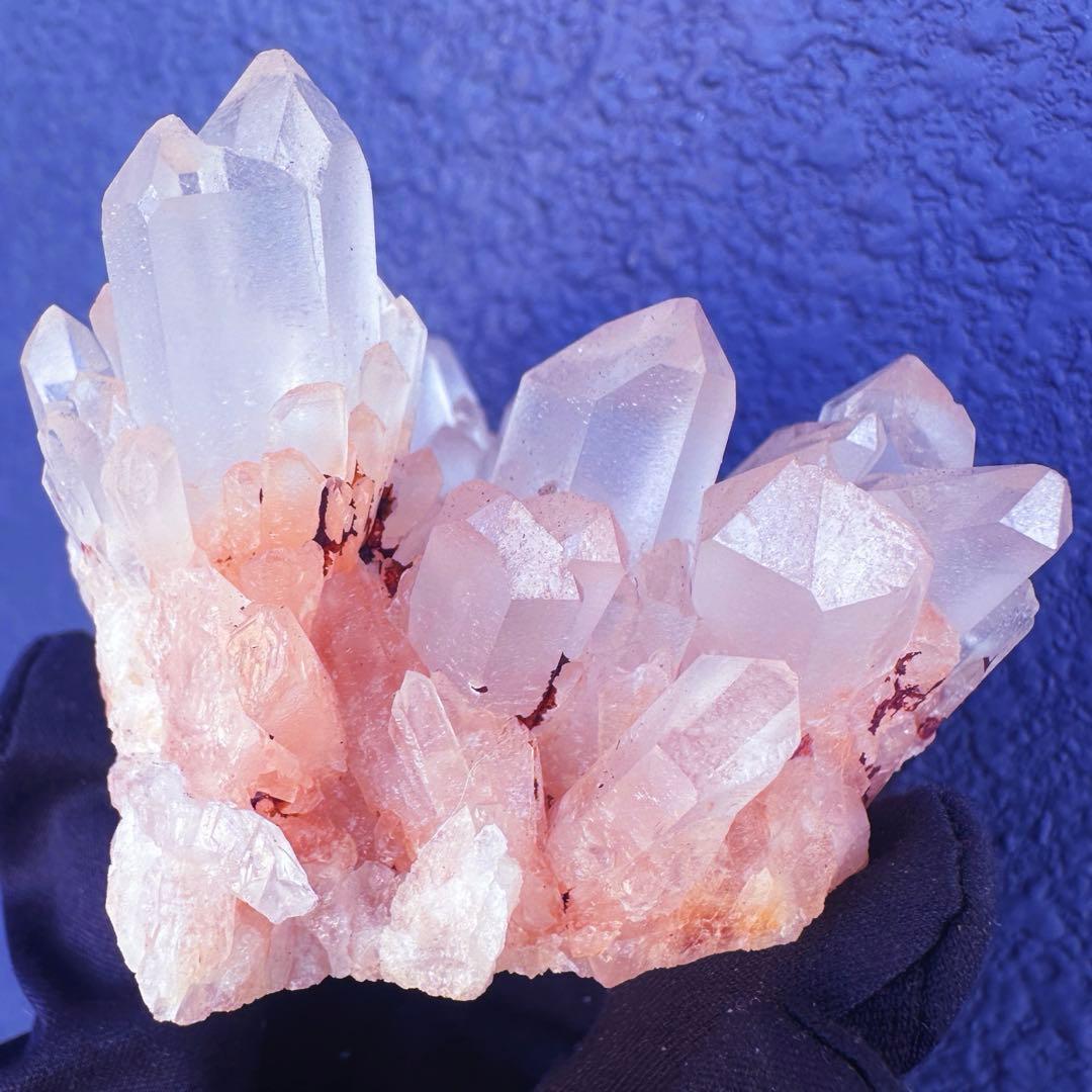 爆アレ❗️可愛いピンク♡超綺麗マダガスカル産パイナップルピンククラスターA1474