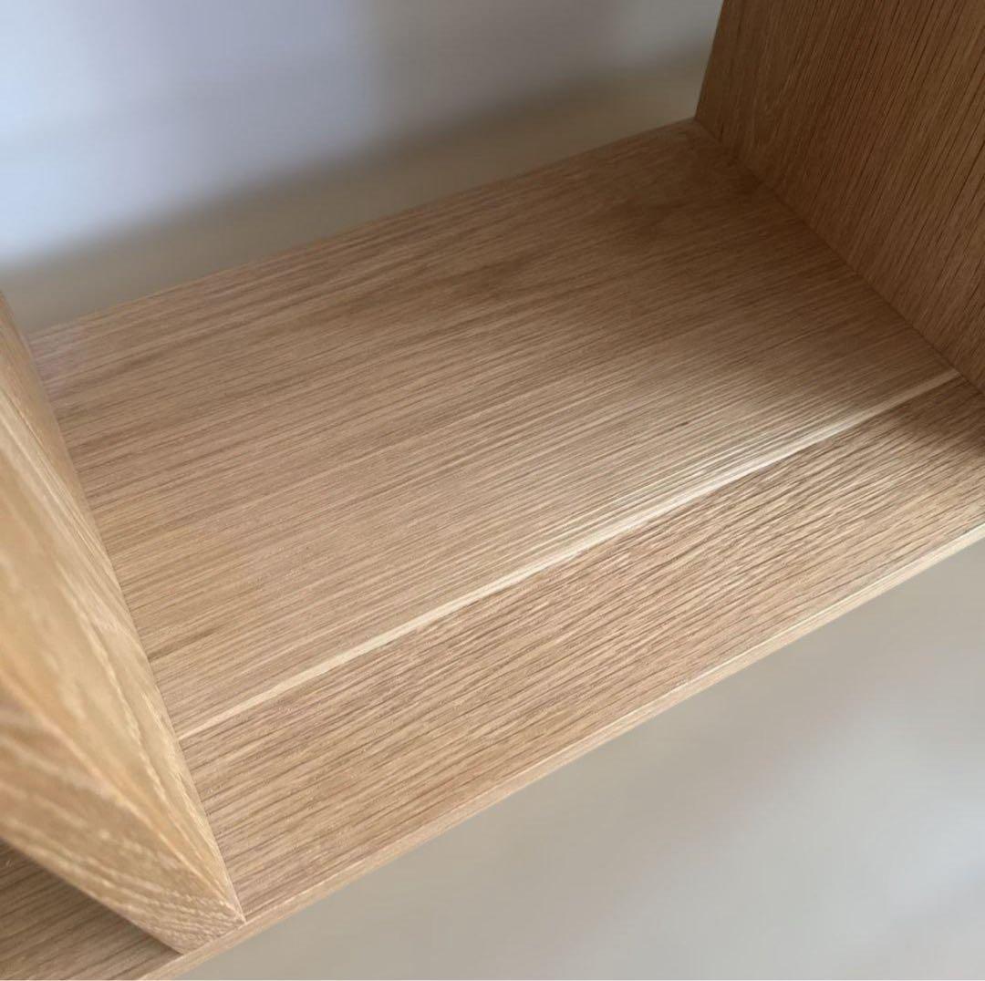 無印 スタッキングシェルフ オーク材