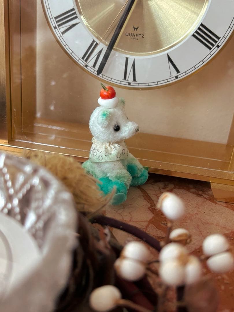 M’s BEARS モールベア　クリームソーダ　全体8.0cm