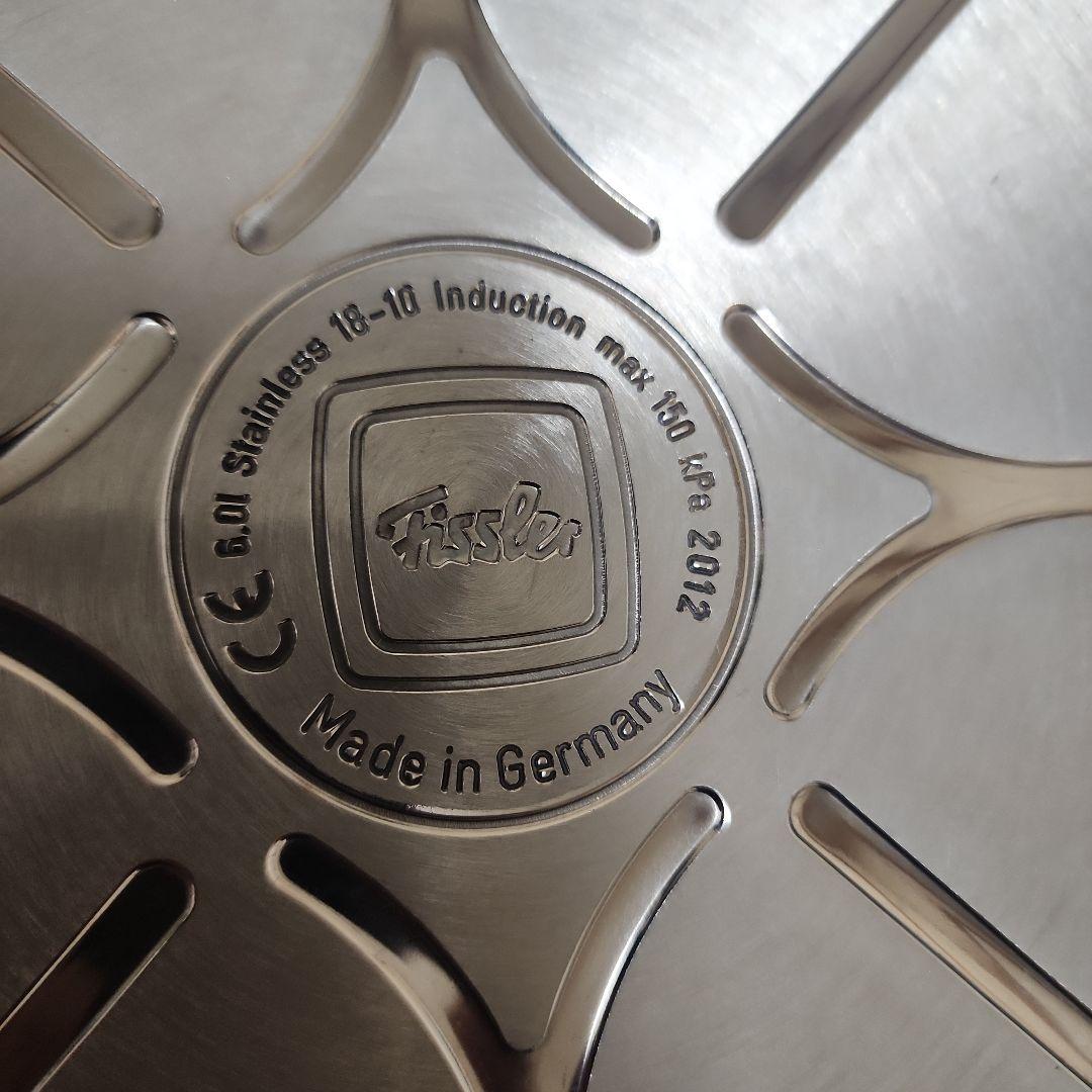 フィスラー Fissler 圧力鍋 ビタクイック6.0L ドイツ製　ガラスフタ付