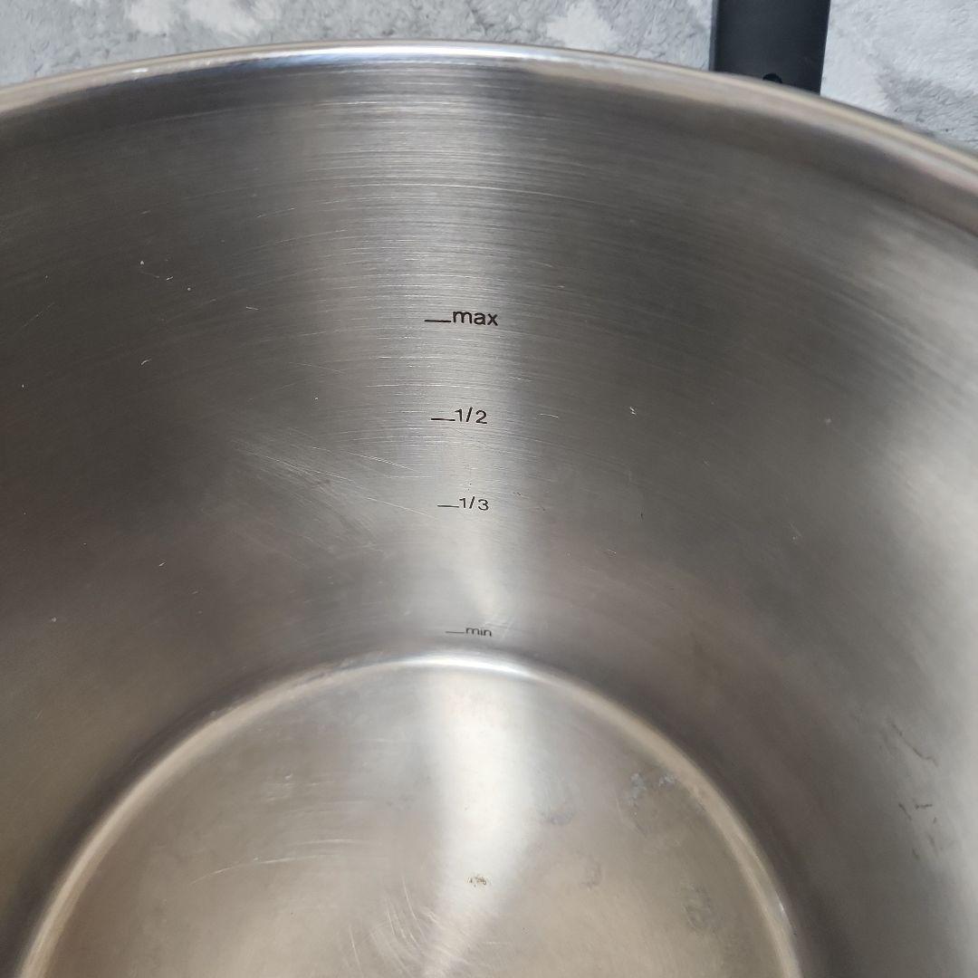 フィスラー Fissler 圧力鍋 ビタクイック6.0L ドイツ製　ガラスフタ付