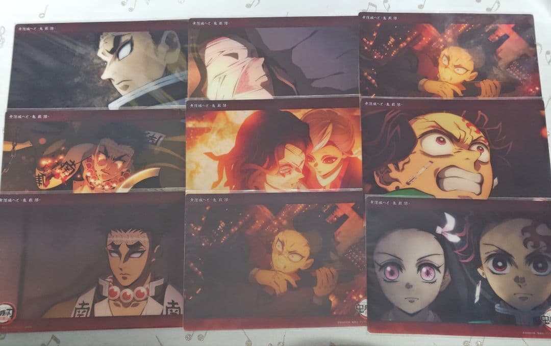 鬼滅の刃 ビッグクリアカード WEBSHOPくじ 時透無一郎 冨岡義勇