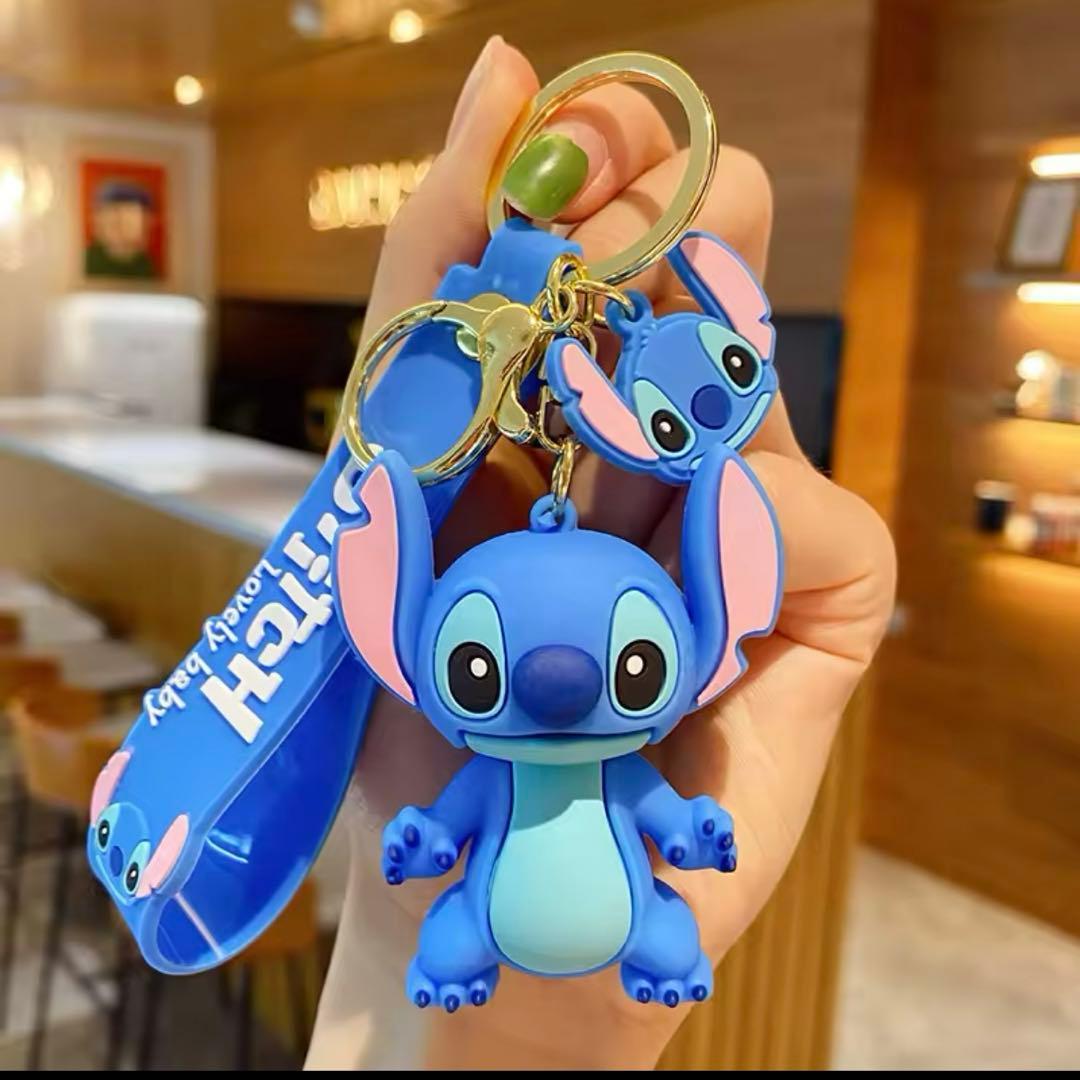 新品 スティッチ キーホルダー キーリング ディズニー - メルカリ