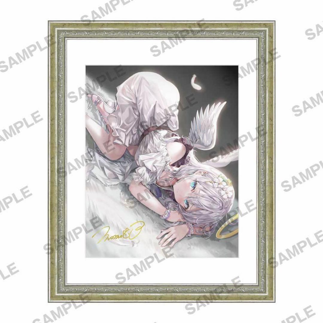 ももこ 複製サイン入り キャラファイングラフ ロシデレ アーリャ 天使Ver.