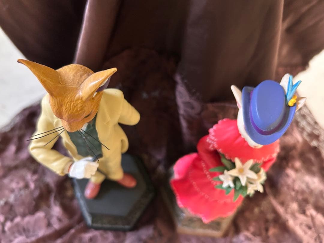 スタジオジブリ作品「耳をすませば」よりバロンとルイーゼのオルゴールフィギアセット
