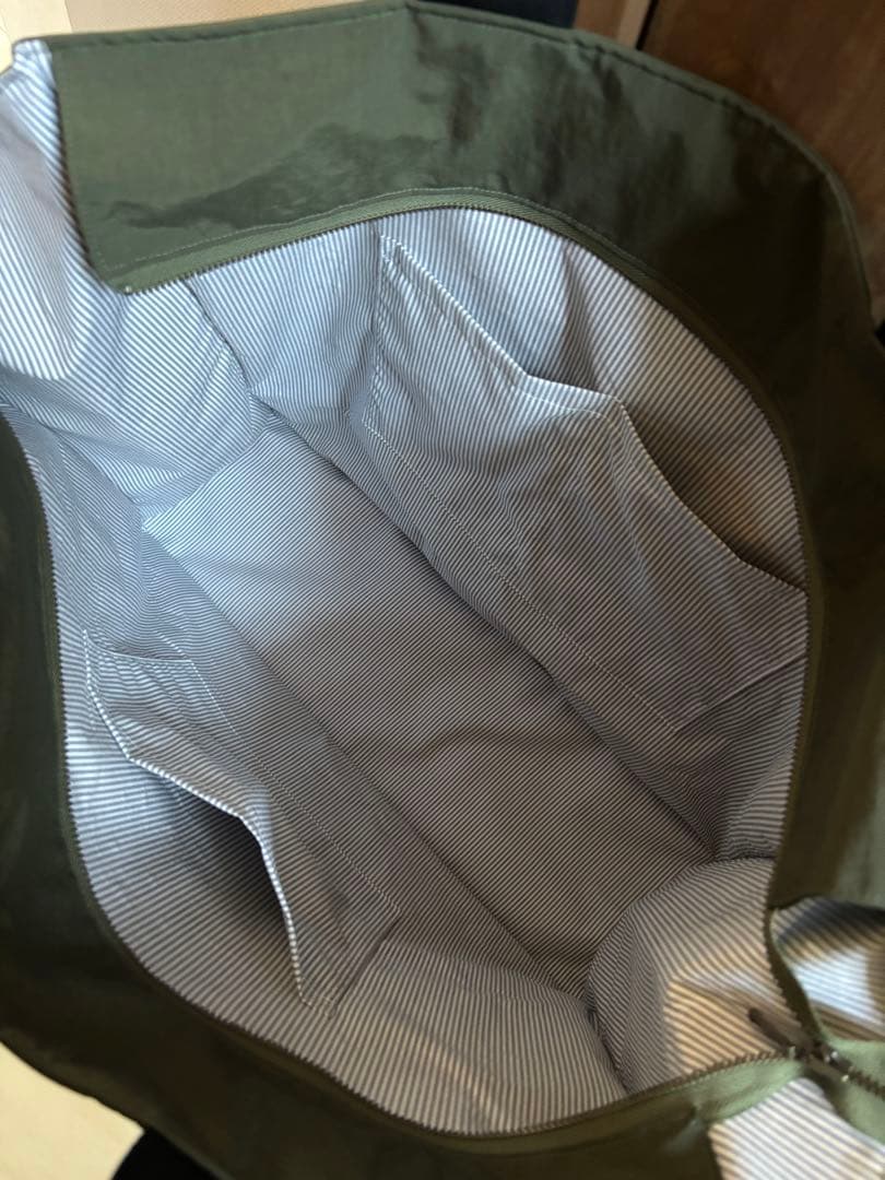 オンガクン様　ファスナー付きトートバッグ　コウテイペンギン