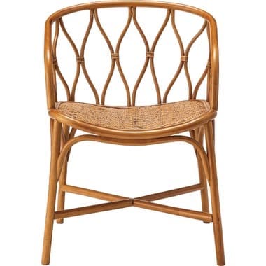 メーカー直送 東屋　NRS-506BR ラタンチェア ブラウン ラタン製