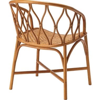 メーカー直送 東屋　NRS-506BR ラタンチェア ブラウン ラタン製