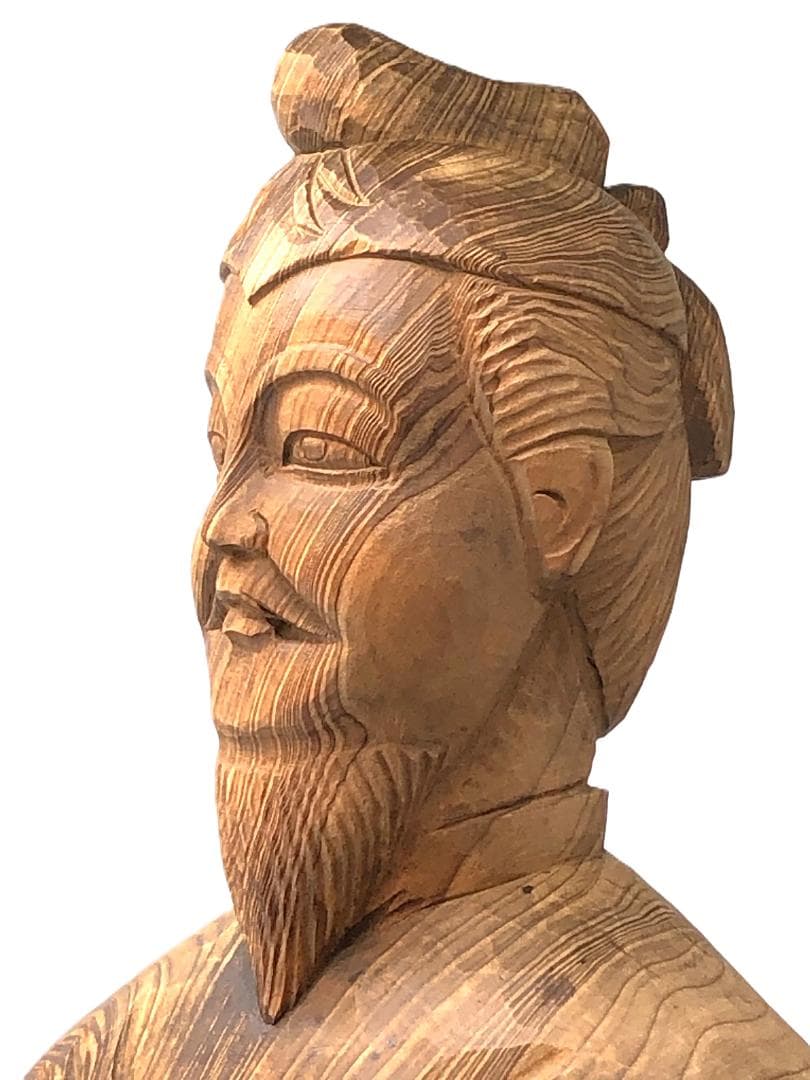 【 楠一木造 聖徳太子立像 】　高59.6ｃｍ　明治～昭和前期