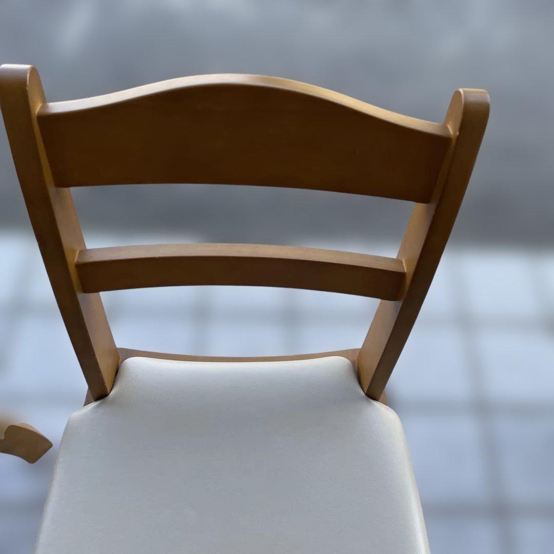 ニトリ 回転式ダイニングチェア 2脚セット ナチュラルウッド - メルカリ