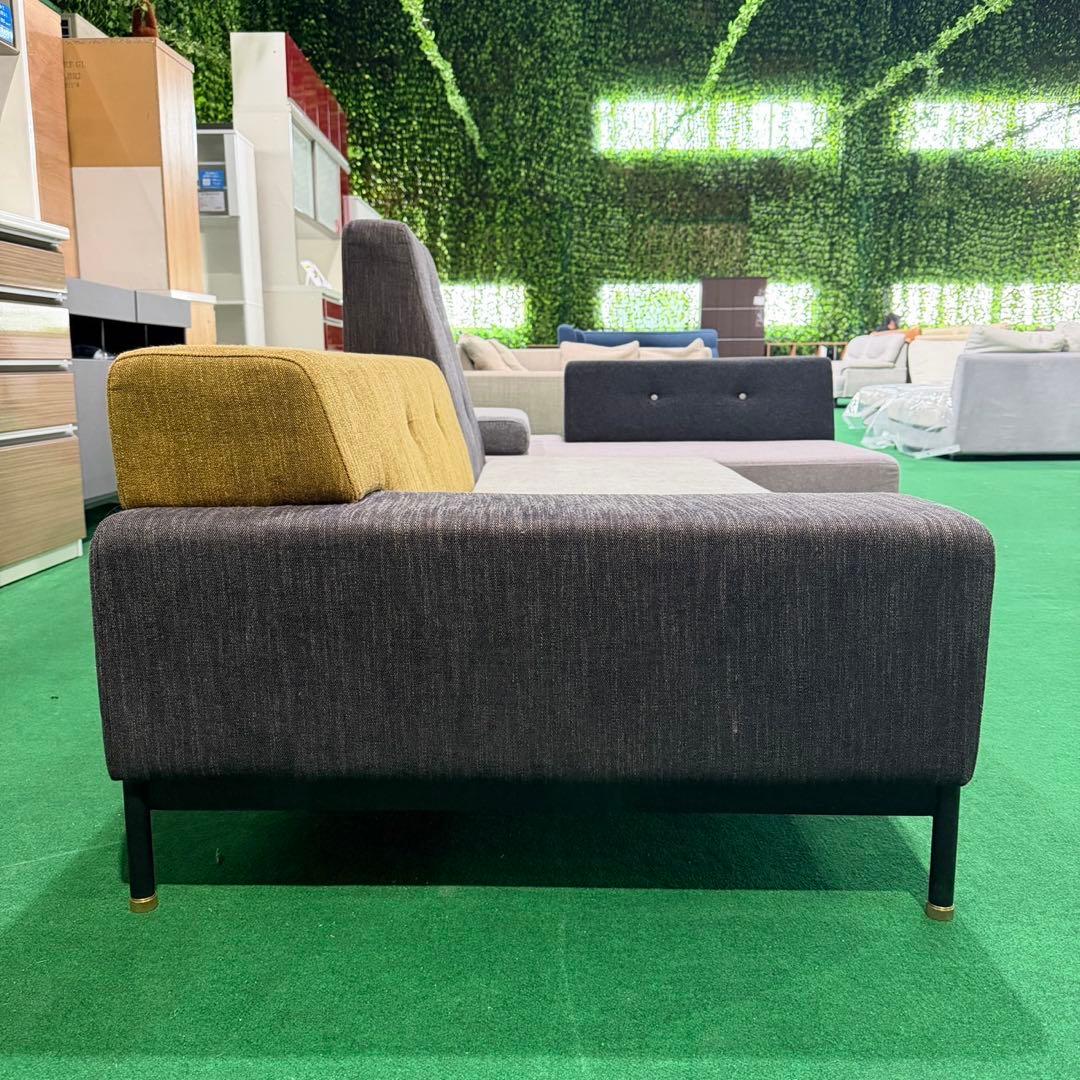 クラッシュゲート 3人掛けカウチソファ インテリア モダン ソファ M001