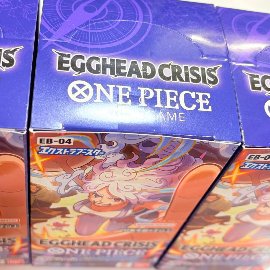 ワンピースカード エッグヘッドクライシス EB-04 3BOX テープ付き