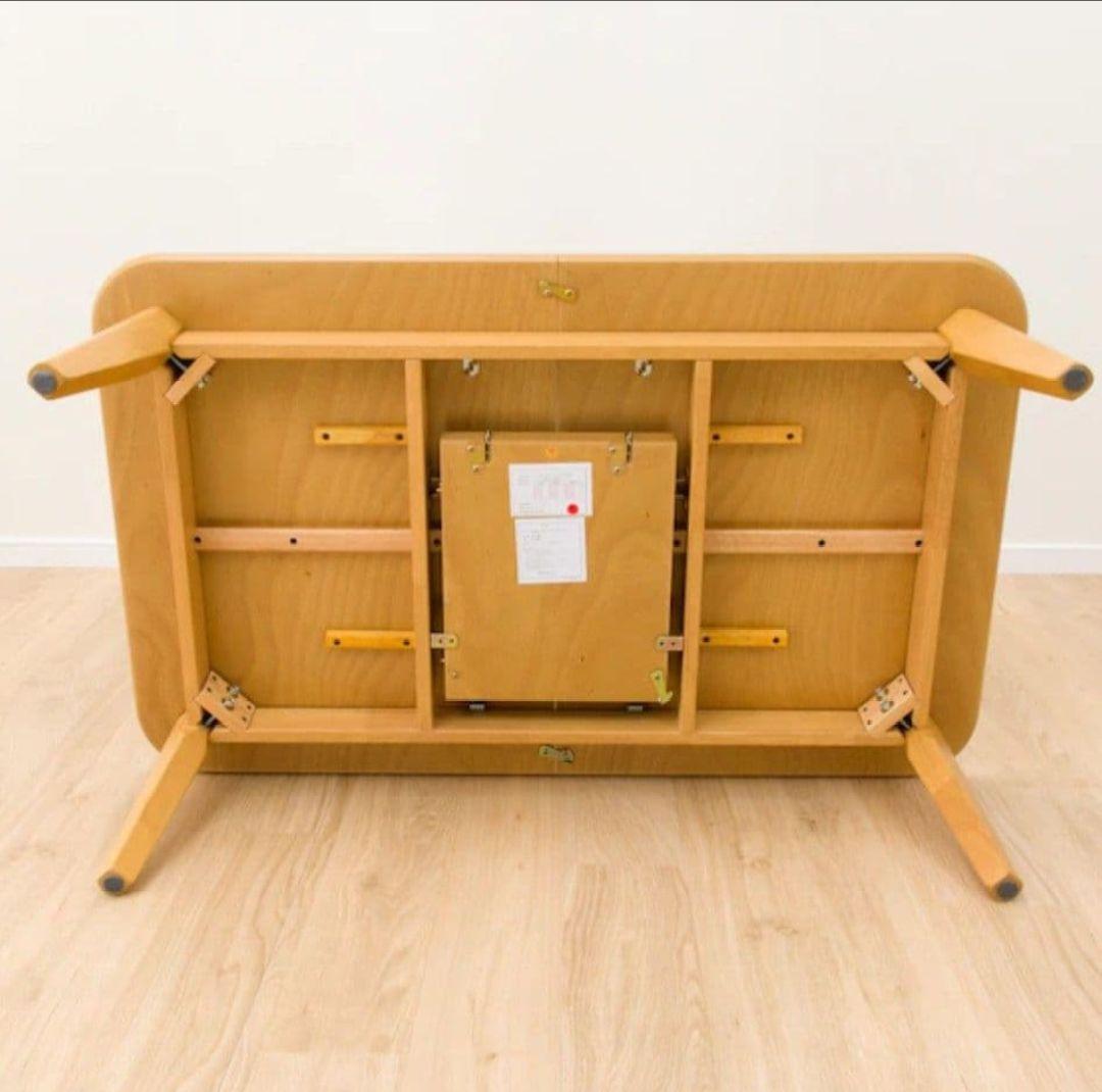 【極美品】ニトリ　伸縮ローテーブル