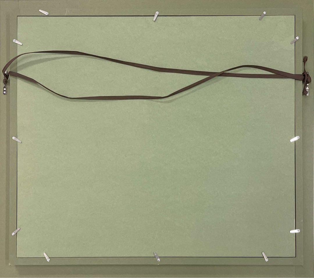 イリナ・バタコア「ボアを着た女」油彩画