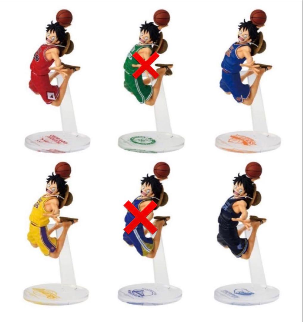 新品未使用品】NBA ルフィ ワンピースベースショップ 4体セット - メルカリ