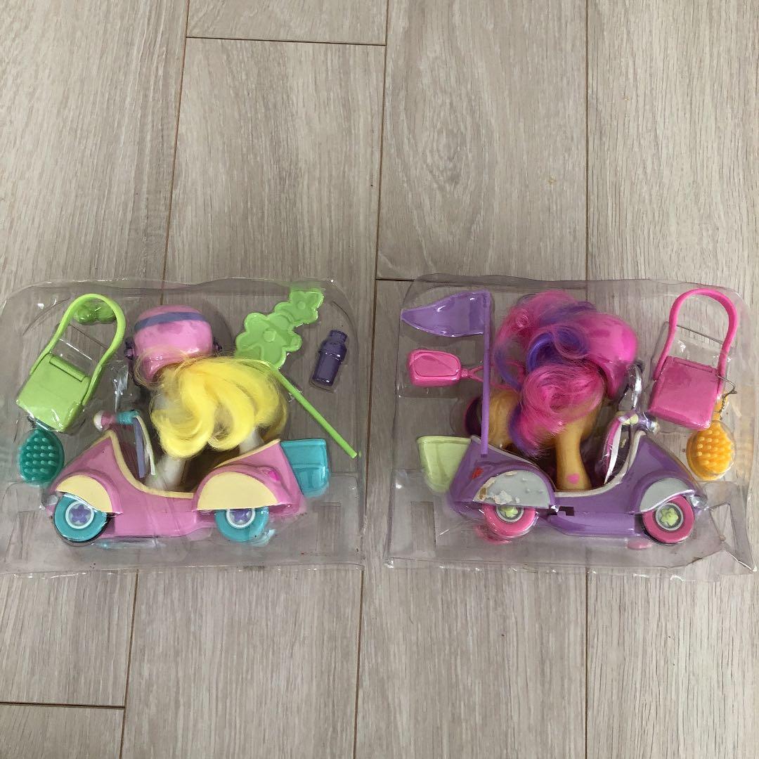 マイリトルポニー ヴィンテージ G3バイクSETナイルパーチあちゃちゅむ