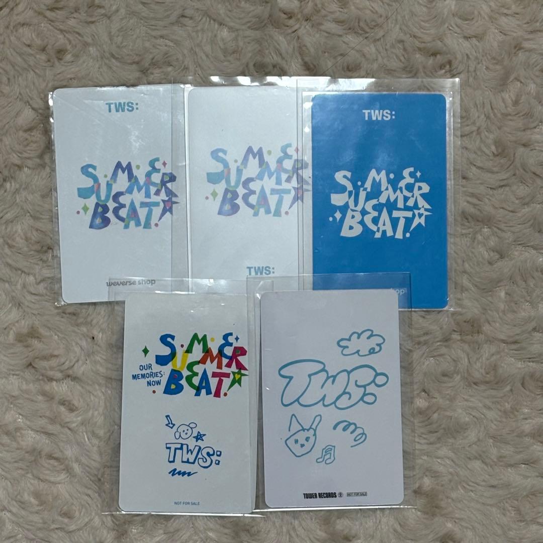 TWS ドフン summer beat 店舗特典 まとめ売り