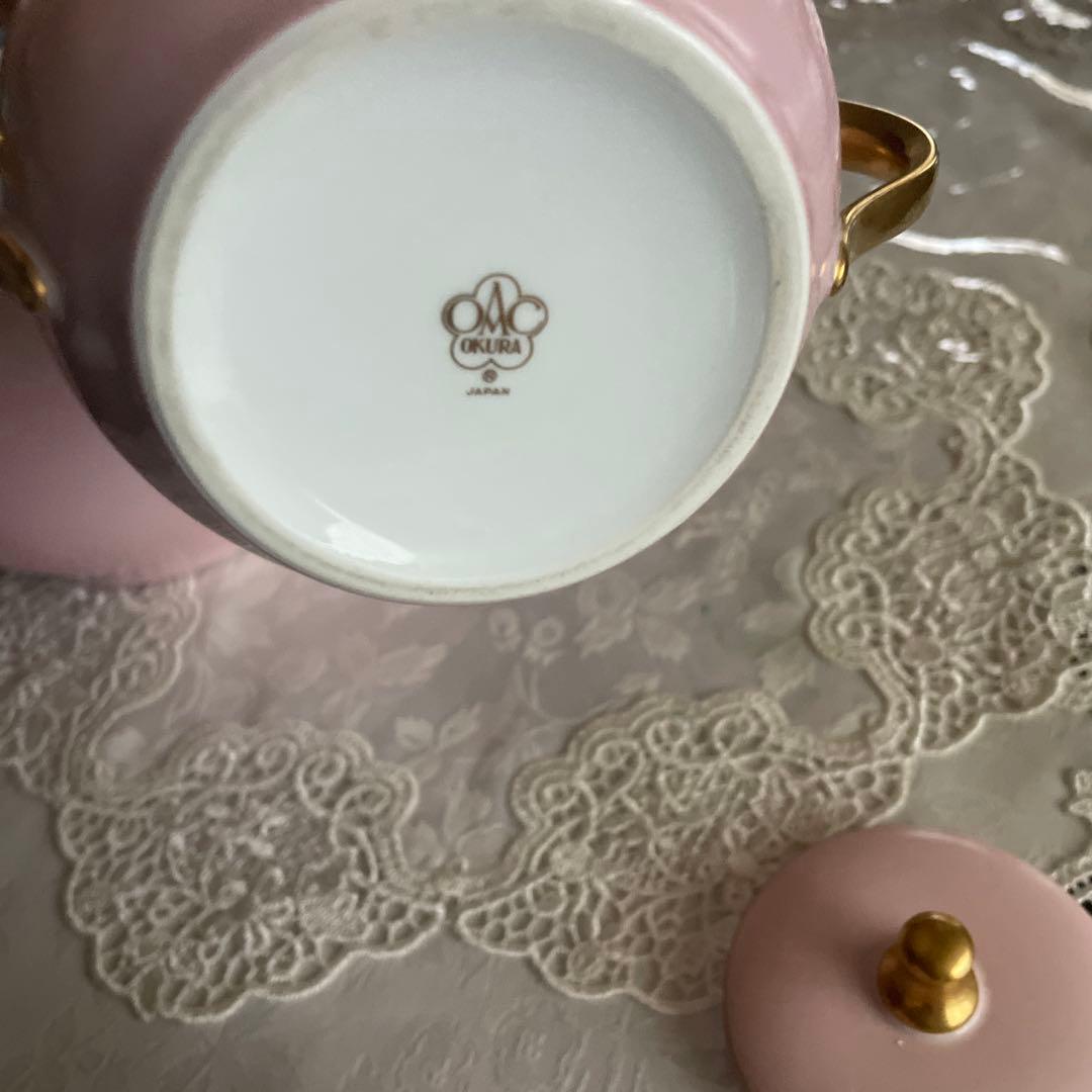 大倉陶園 ポット シュガーポット クリーマー