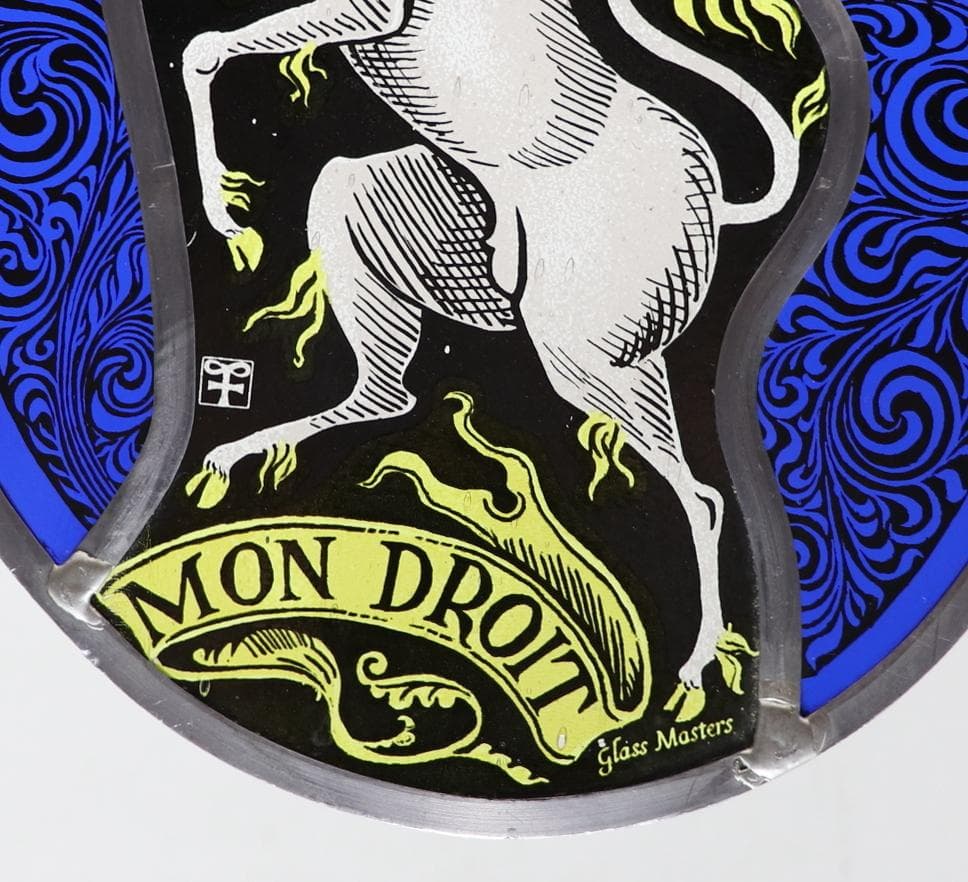 レア型 ユニコーン ヴィンテージ ステンドグラス スコットランド