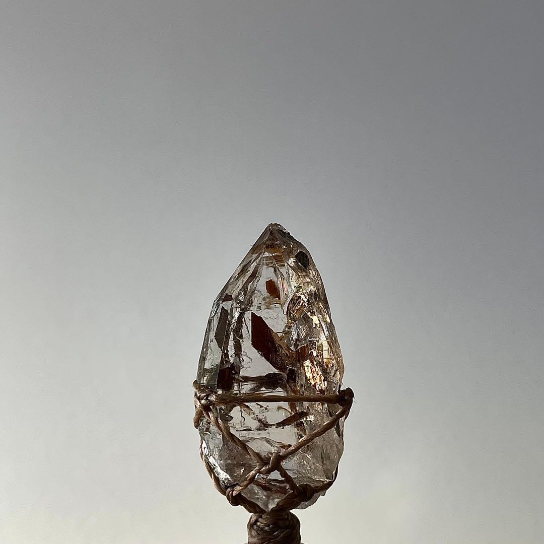 ヒマラヤ水晶 ガネッシュヒマール ＊ マクラメペンダント ネックレス 31