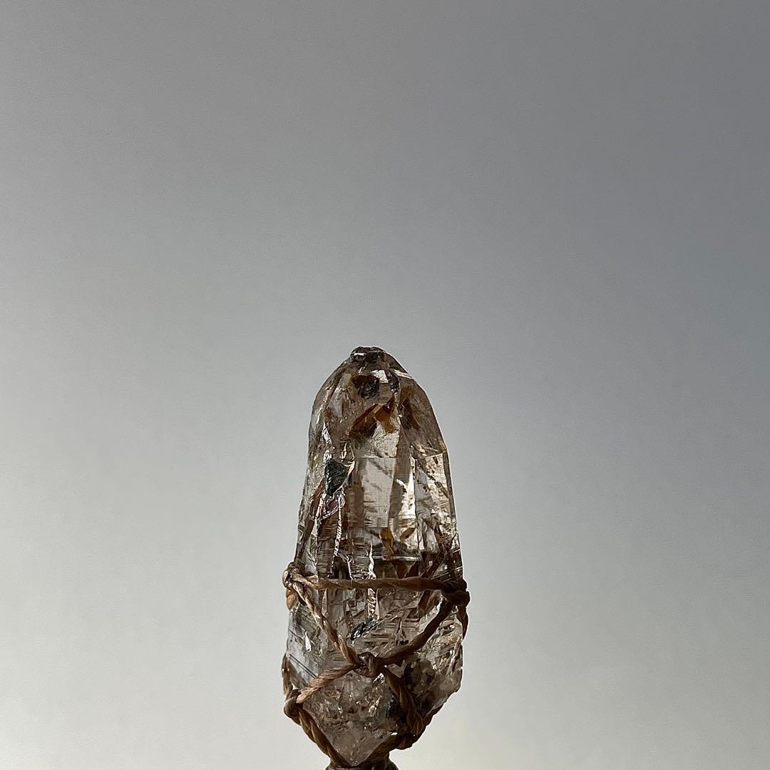 ヒマラヤ水晶 ガネッシュヒマール ＊ マクラメペンダント ネックレス 31