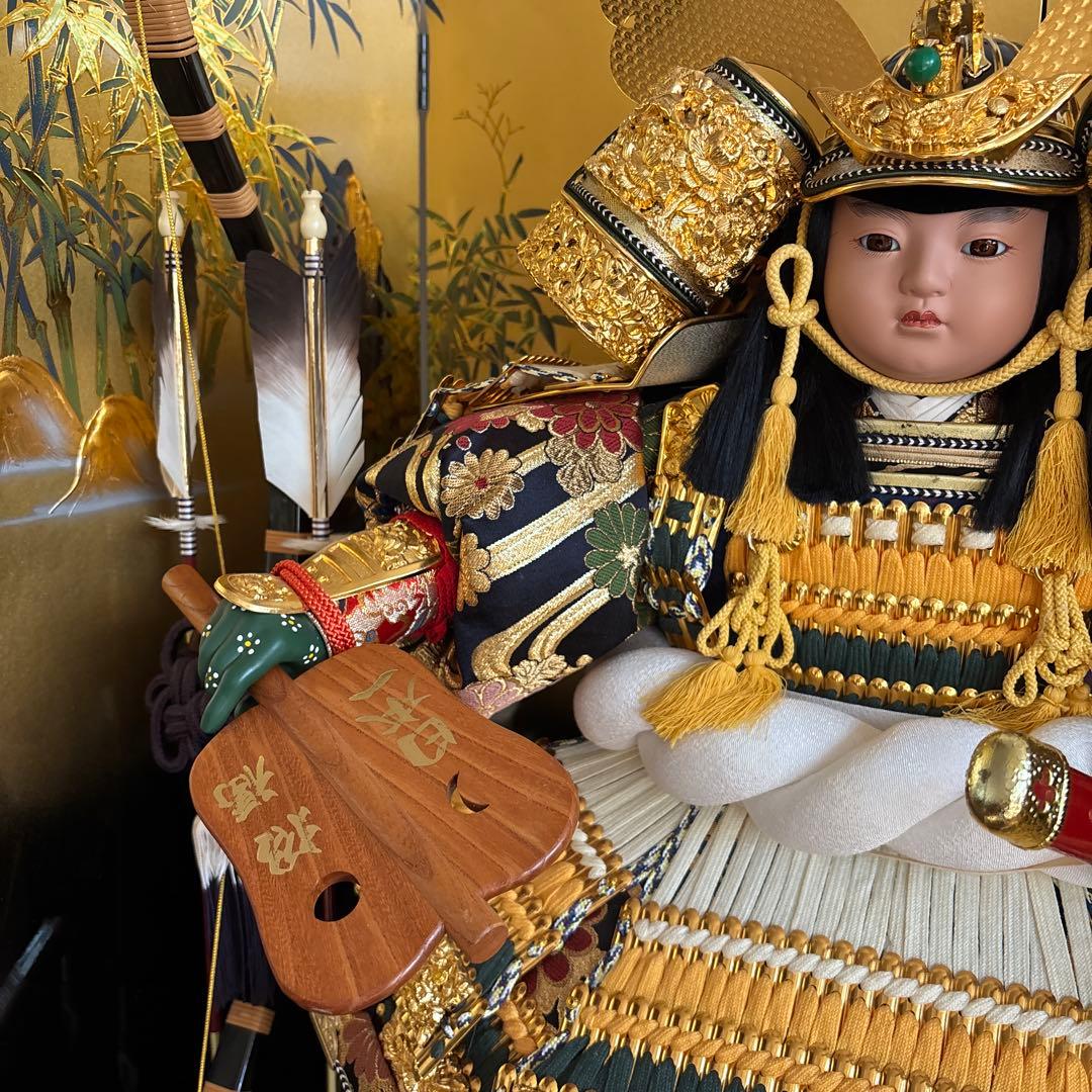 五月人形　久月　若大将飾り
