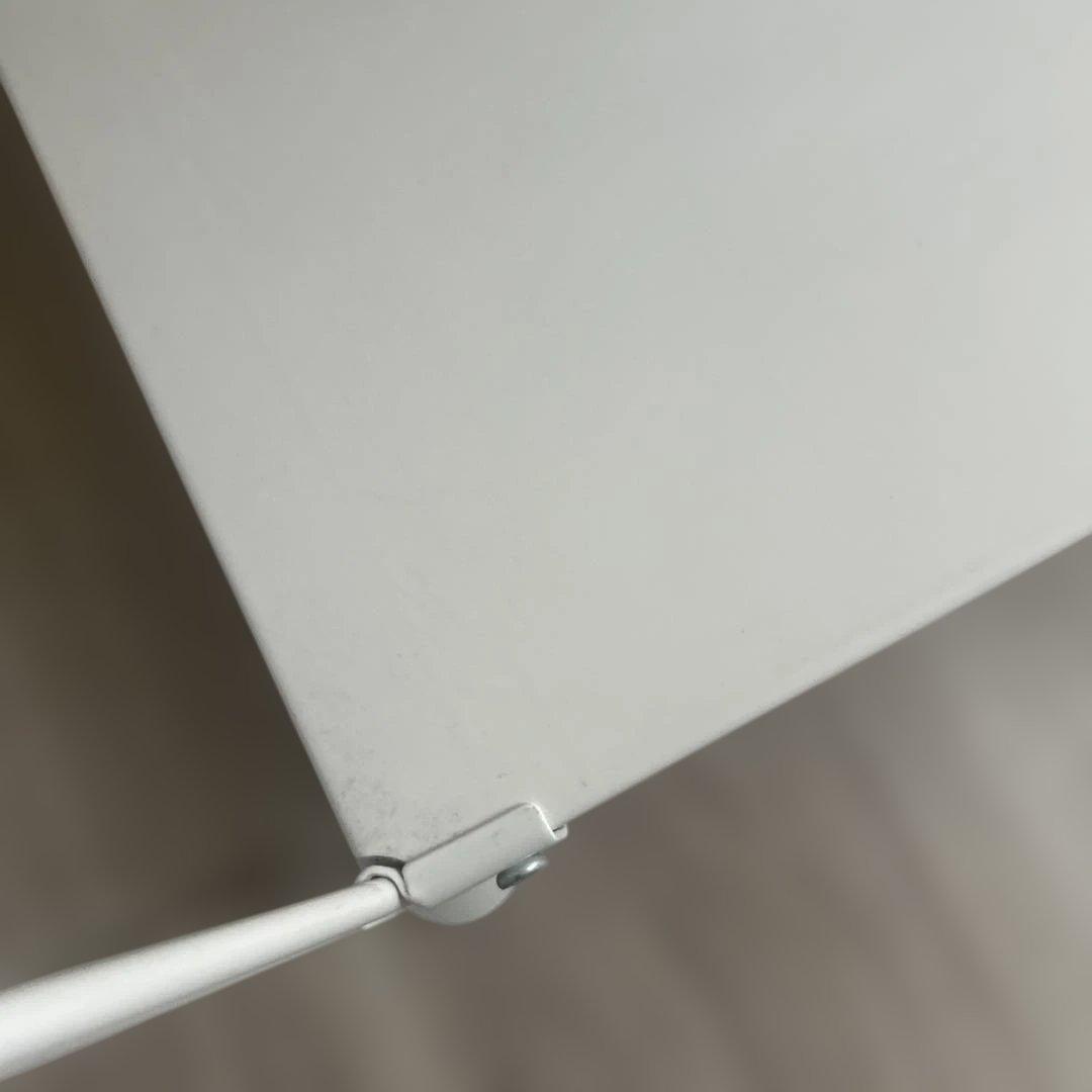 スチールユニットシェルフ・スチール棚セット・小・ライトグレー　2列