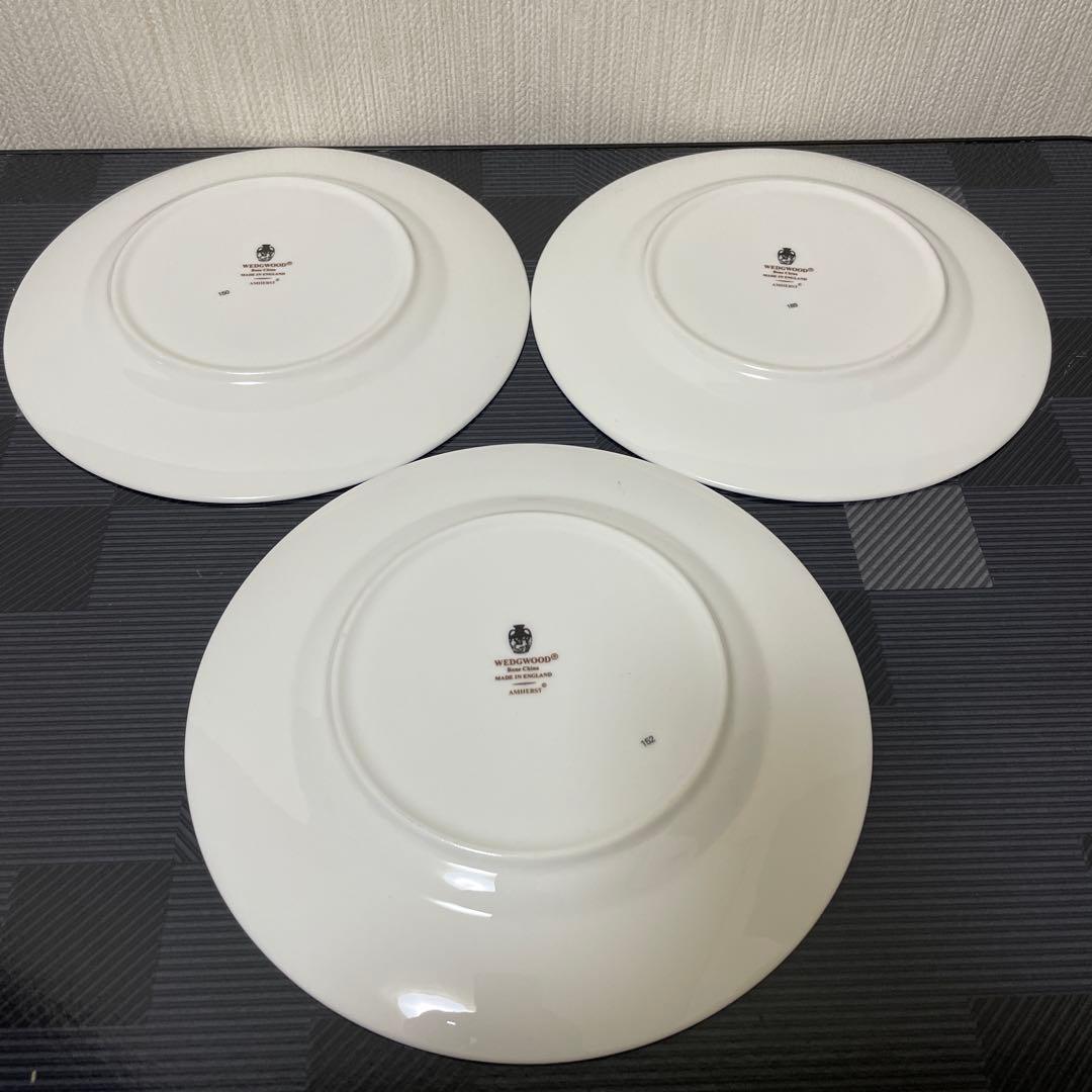ウェッジ ウッド　アムハースト ディナープレート 20.5cm 6枚セット
