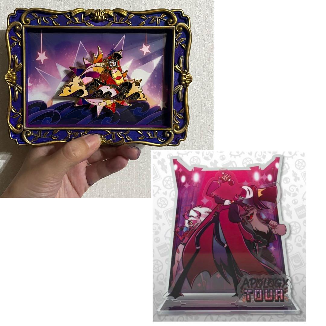 アクスタ・ピンバセット】ヘルヴァボス ストラス アクリルスタンド