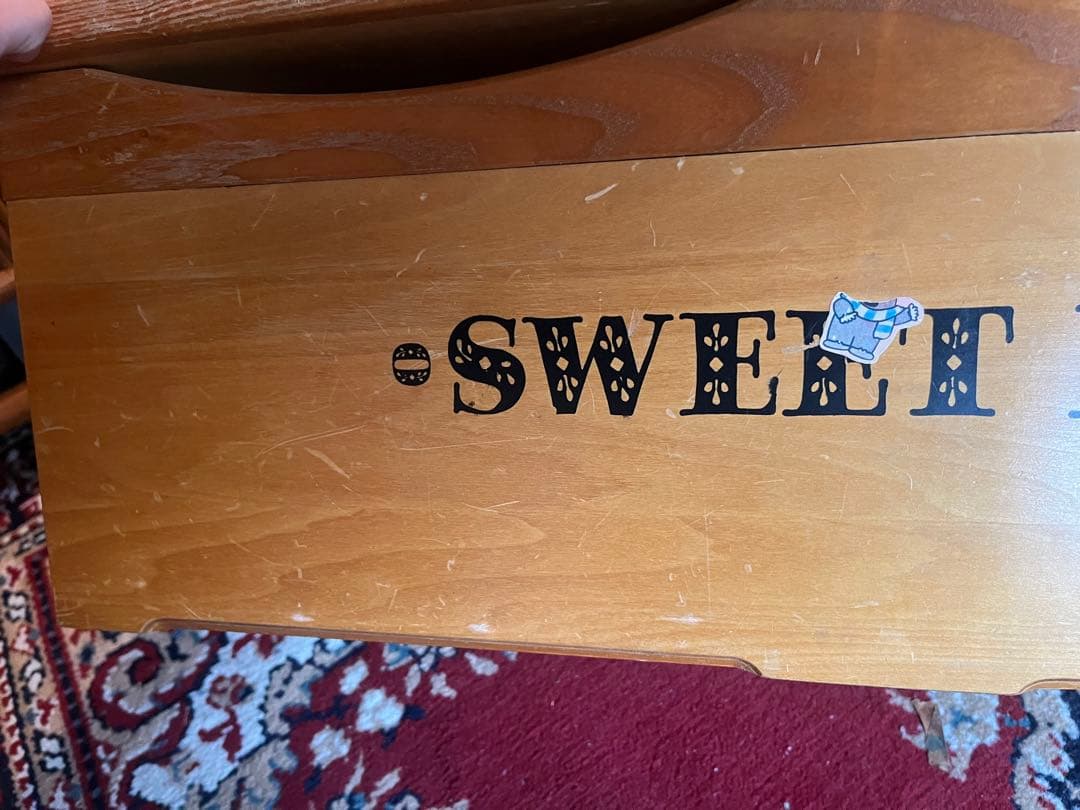 子供用 椅子 キッズベンチ 木製 昭和レトロ 当時物 インテリア 収納ボックス