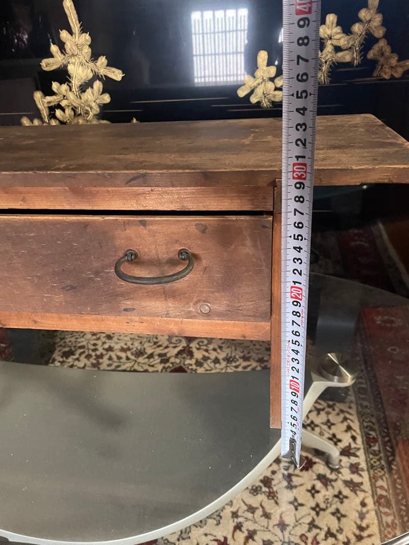 座卓　文机　骨董　古い家具