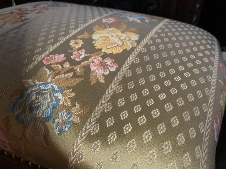 美品　イタリア　アンティーク　レトロ　調　スツール　椅子　イス