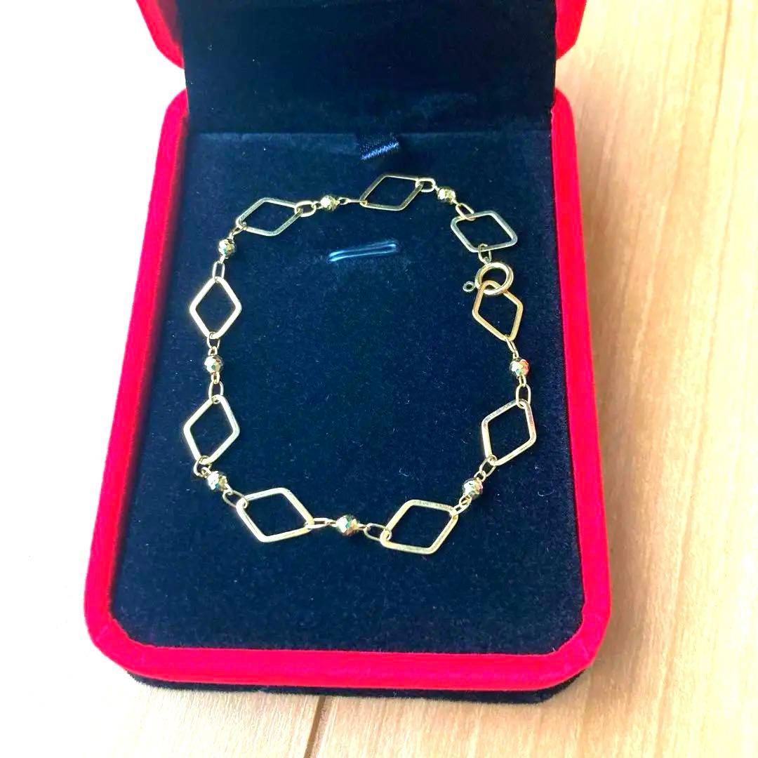 本物18金　k18ブレスレット