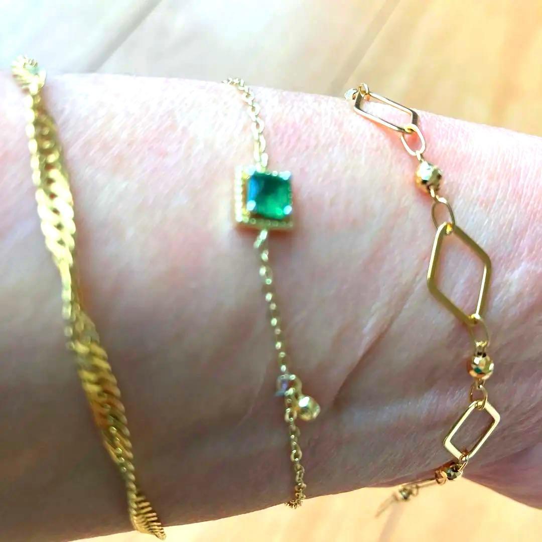 本物18金　k18ブレスレット