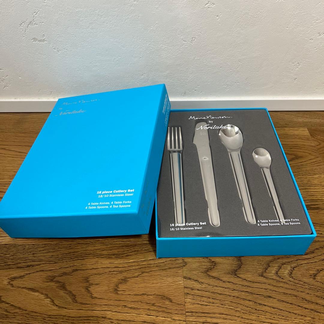 『新品未開封』ノリタケマークニューソン　カトラリーセット16点