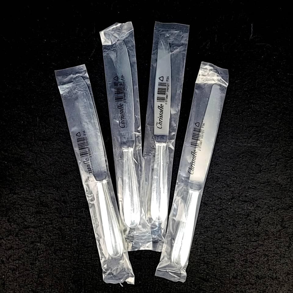 ・未使用・クリストフル パール　フォーク　ナイフ　スプーン　29点　定価50万円