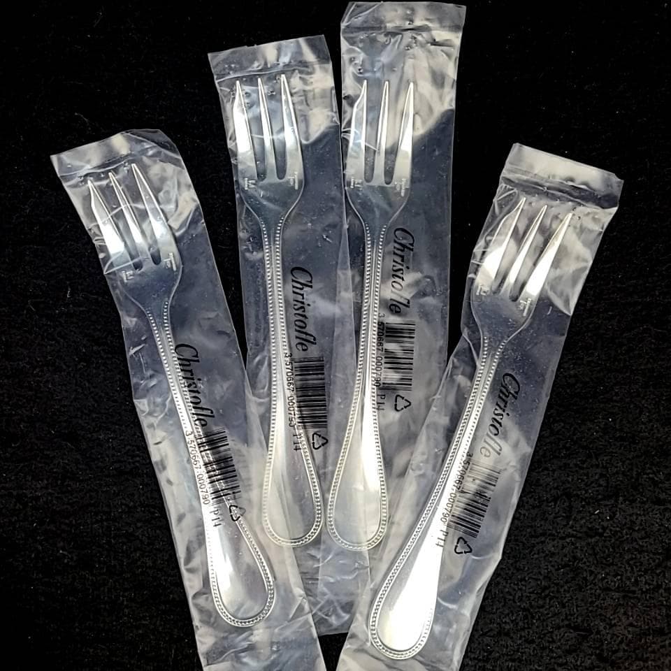 ・未使用・クリストフル パール　フォーク　ナイフ　スプーン　29点　定価50万円