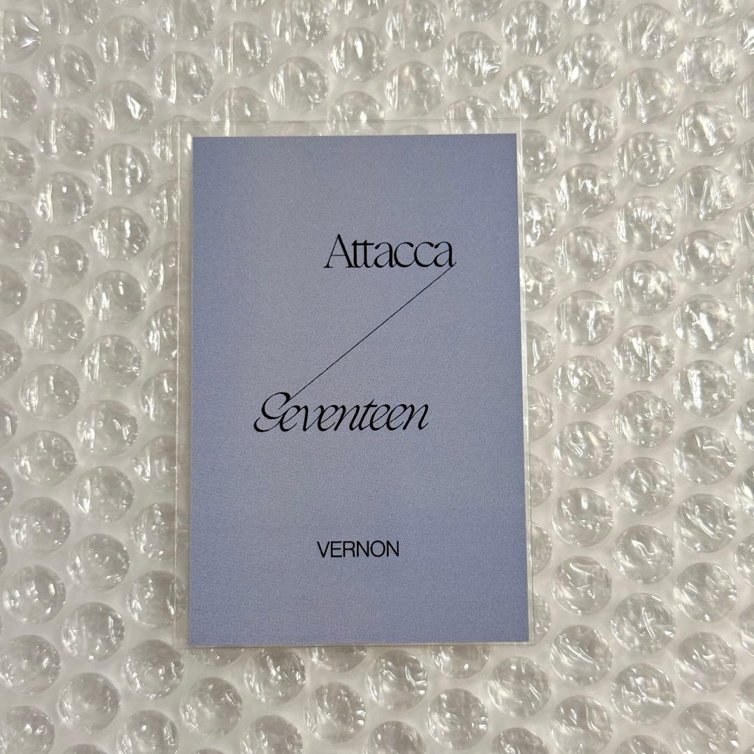 Seventeen バーノン attacca rock with you サノク