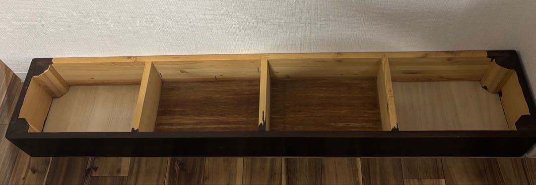 ガラス飾り棚架台