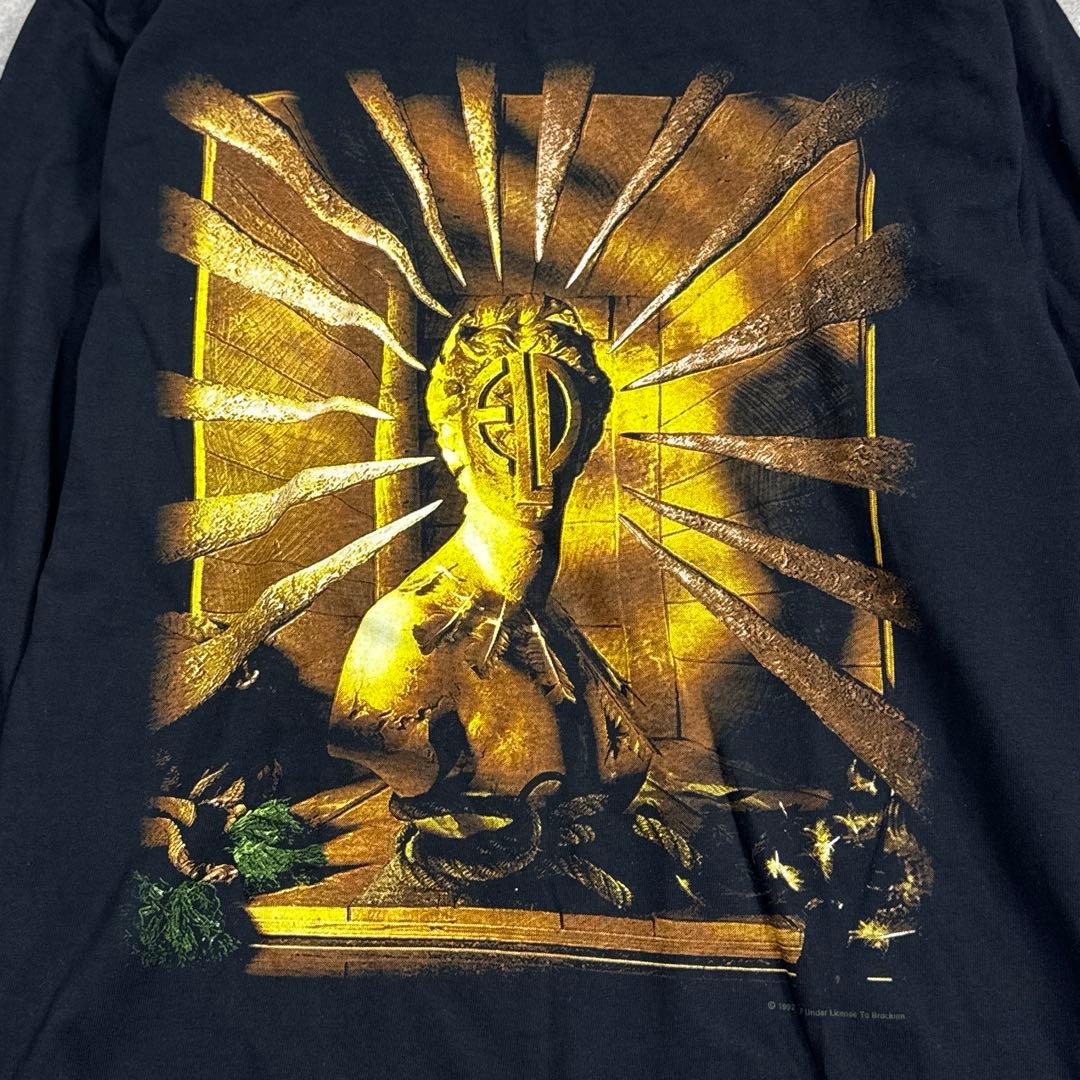希少 ELP 90s ヴィンテージ バンドロングTシャツ ワールドツアー 当時物
