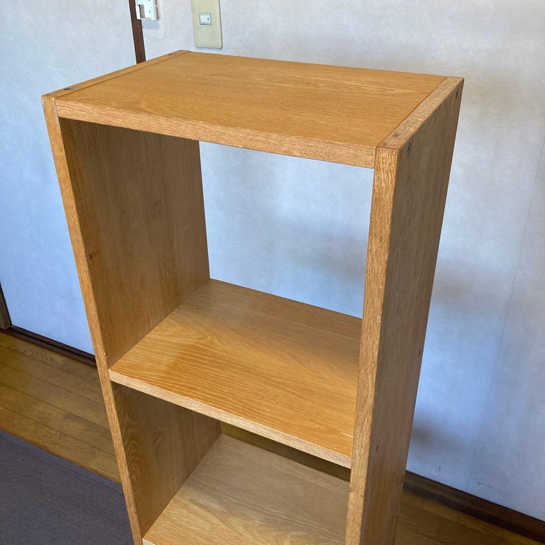 無印良品　スタッキングシェルフ 3段