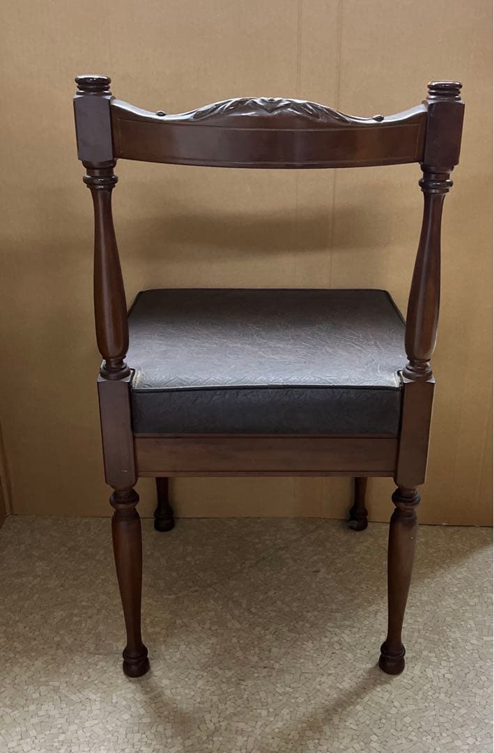 徳田家具　大正ロマン　木製　 ロマネスク　來平舎　モダン　アンティーク　チェア