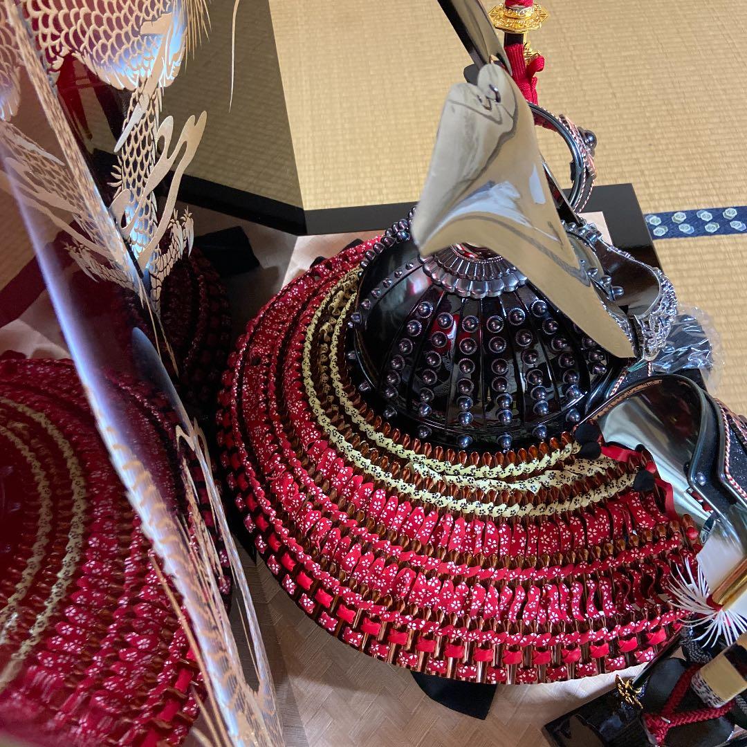 5月人形　端午の節句　こどもの日　着用兜　金彩友禅　東玉謹製