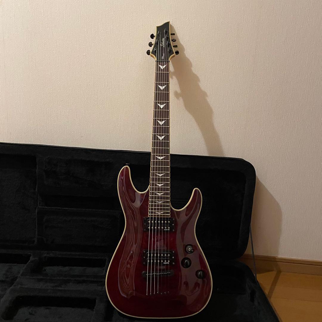 7弦ギター セミハードケース付 Schecter OMEN EXTREME-7