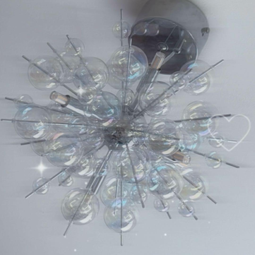 【実物画像アリ】バブルシャンデリア