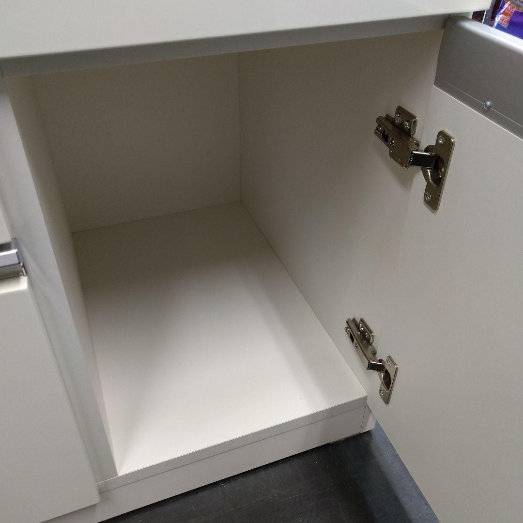 ニトリ 食器棚 90cm幅 白(直接取引限定)