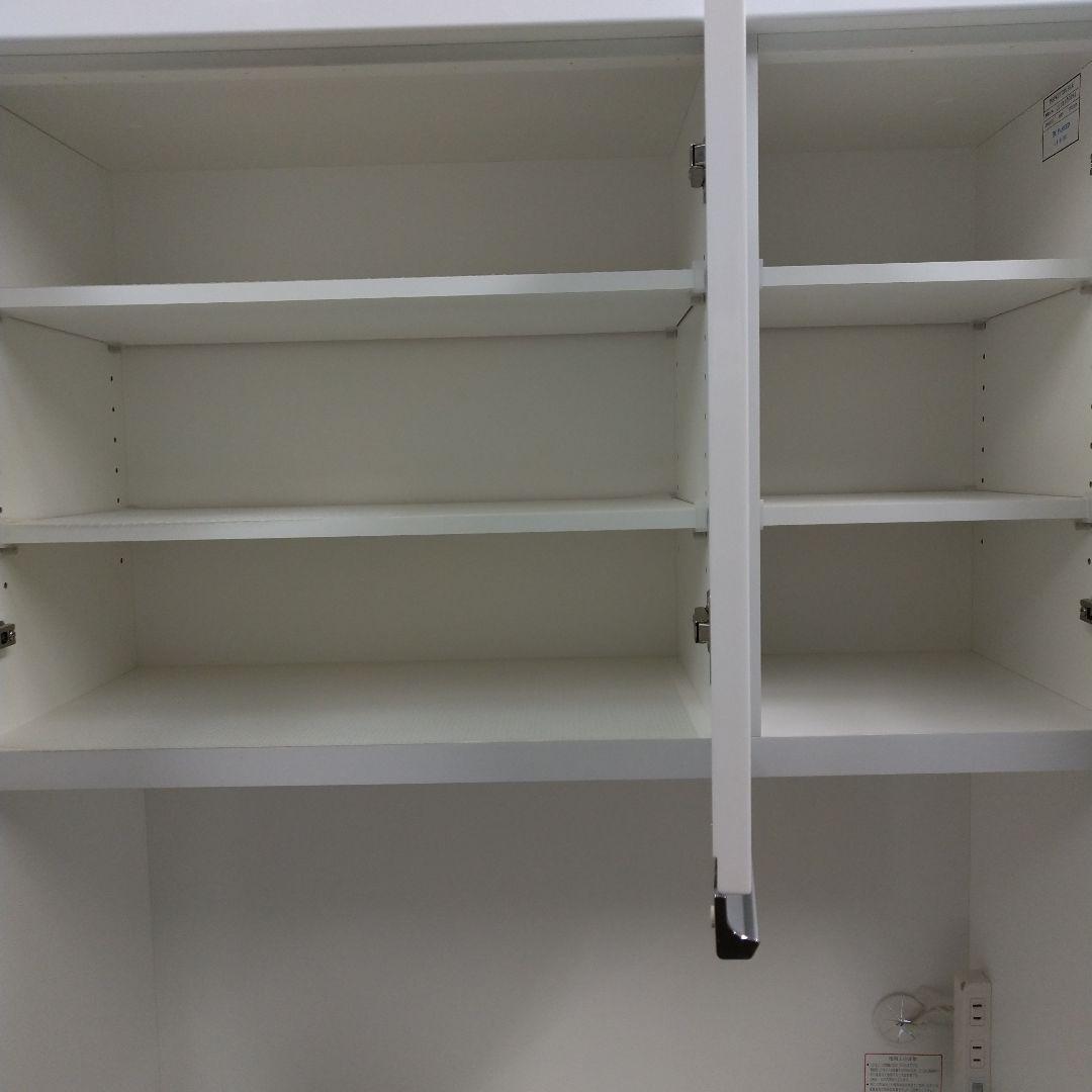 ニトリ 食器棚 90cm幅 白(直接取引限定)